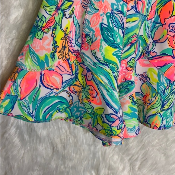 Lilly Pulitzer Floral Coralie Romper - Picture 4 of 7